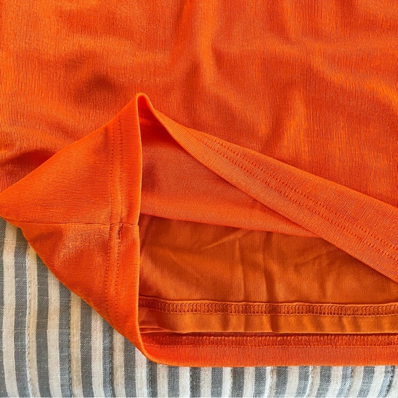 SUPERDOWN Orange Halterneck Mini Dress - Picture 8 of 12